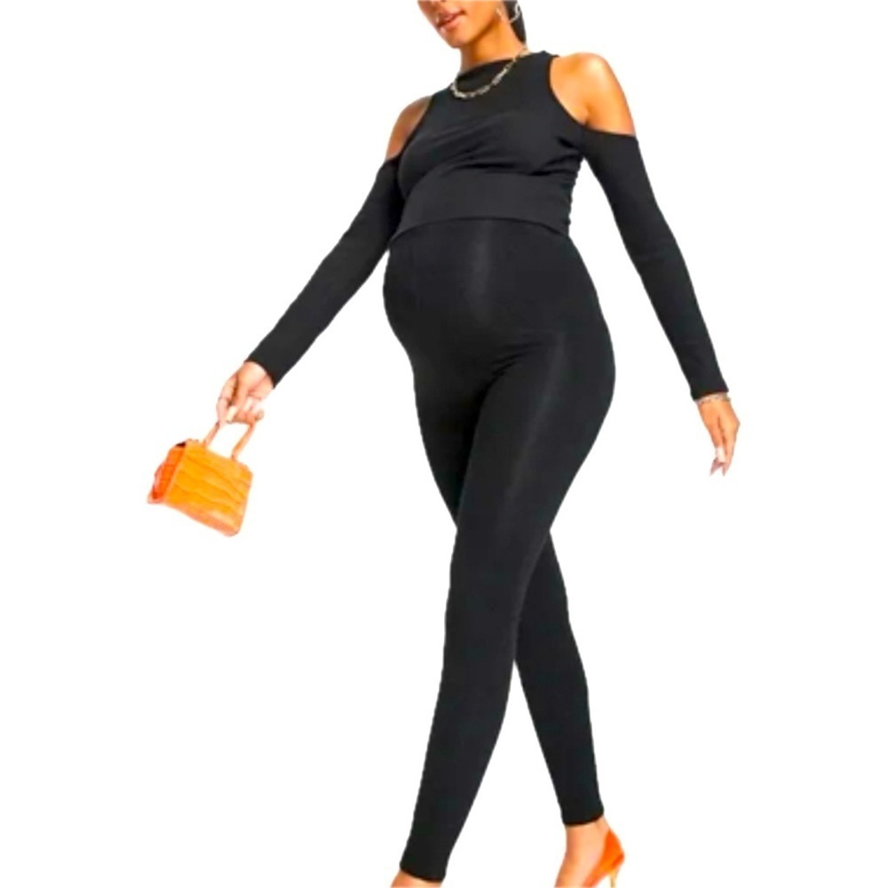 🆕 Naked Wardrobe Maternity Mama legging in black size small